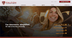 Desktop Screenshot of falconinsgroup.com
